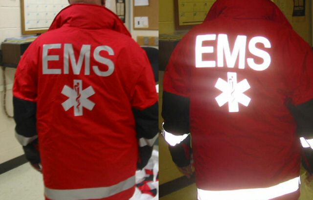 Reflective letters / lettering and logo heat transfer - iron on  letters/reflective-EMS-Star-of-life.jpg