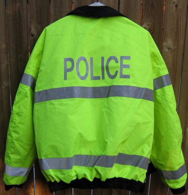 Reflective POLICE and Law letters heat transfer - iron on  police/police-reversible-2.jpg