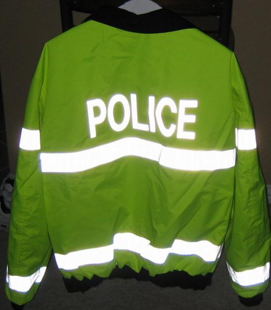 Reflective POLICE and Law letters heat transfer - iron on  police/police-reversible-3.jpg