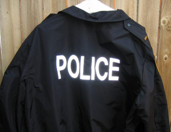 Reflective POLICE and Law letters heat transfer - iron on  police/police-reversible-4.jpg